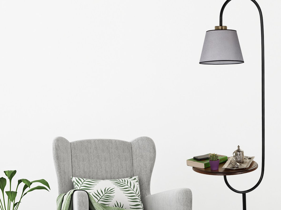 opviq LumoCraft ShelvyGlow Floor Lamp | Opviq