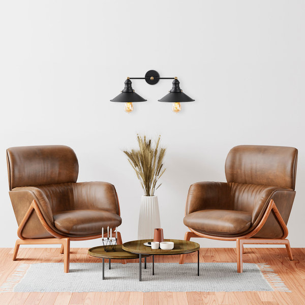 Opviq LumoForge Black Pendant Wall Light | Opviq