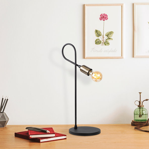 opviq LumoForge: Industrial Elegance Lamp | Opviq