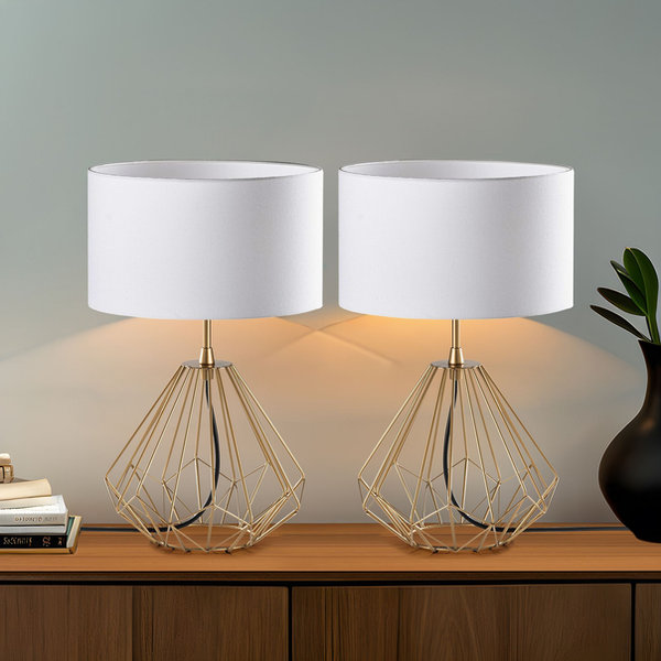 opviq Lumos Duo: Radiant Elegance Lamp Set | Opviq