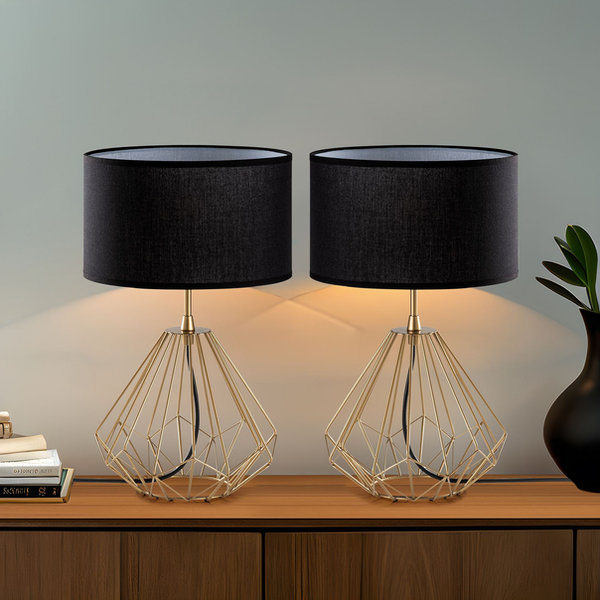 opviq Lumos Duo: Radiant Elegance Lamp Set | Opviq