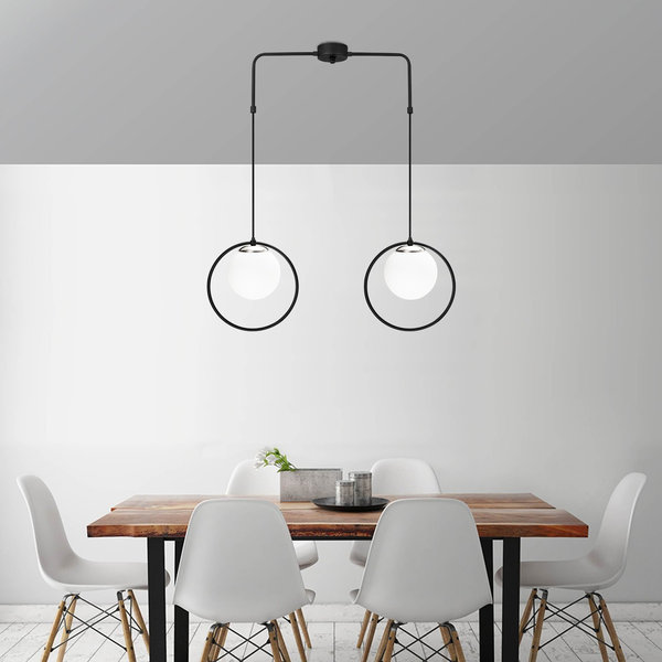opviq Lumos Noir: The Scandi Chic Chandelier | Opviq