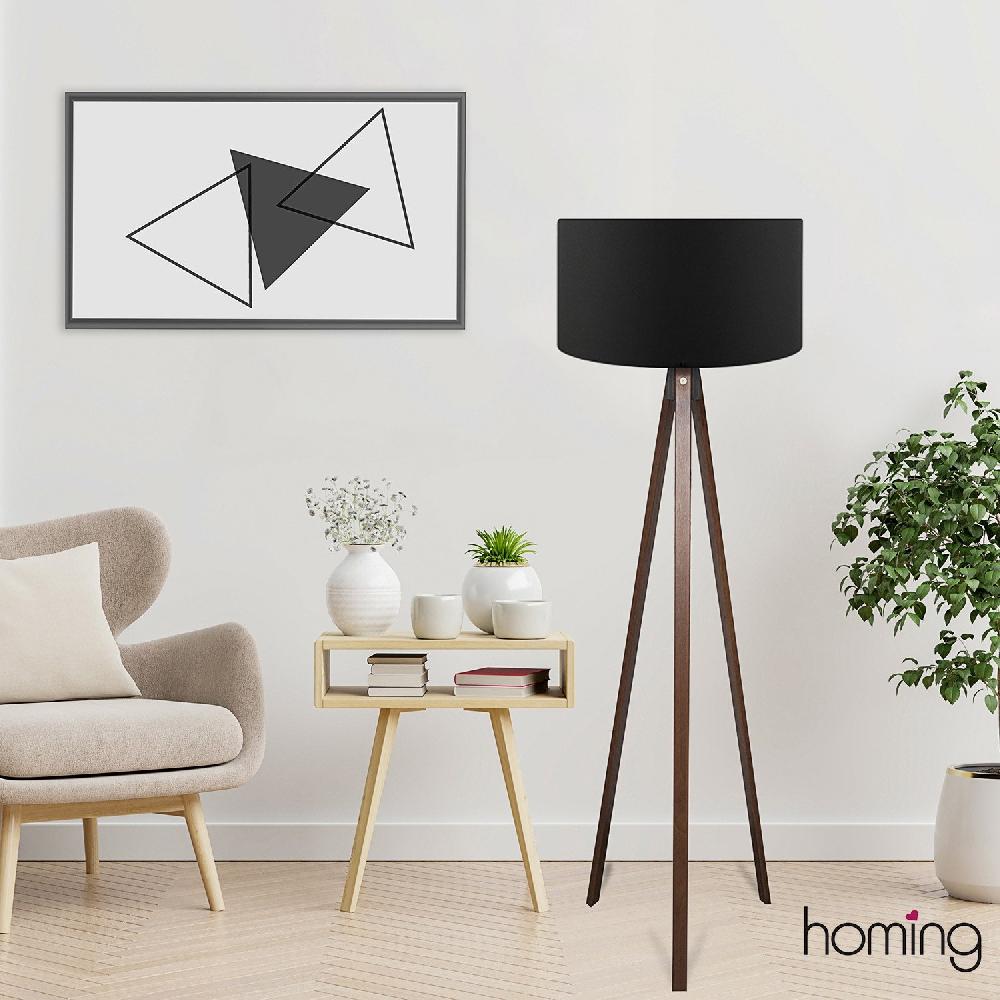 opviq LumoScandi Blackbeam Floor Lamp | Opviq