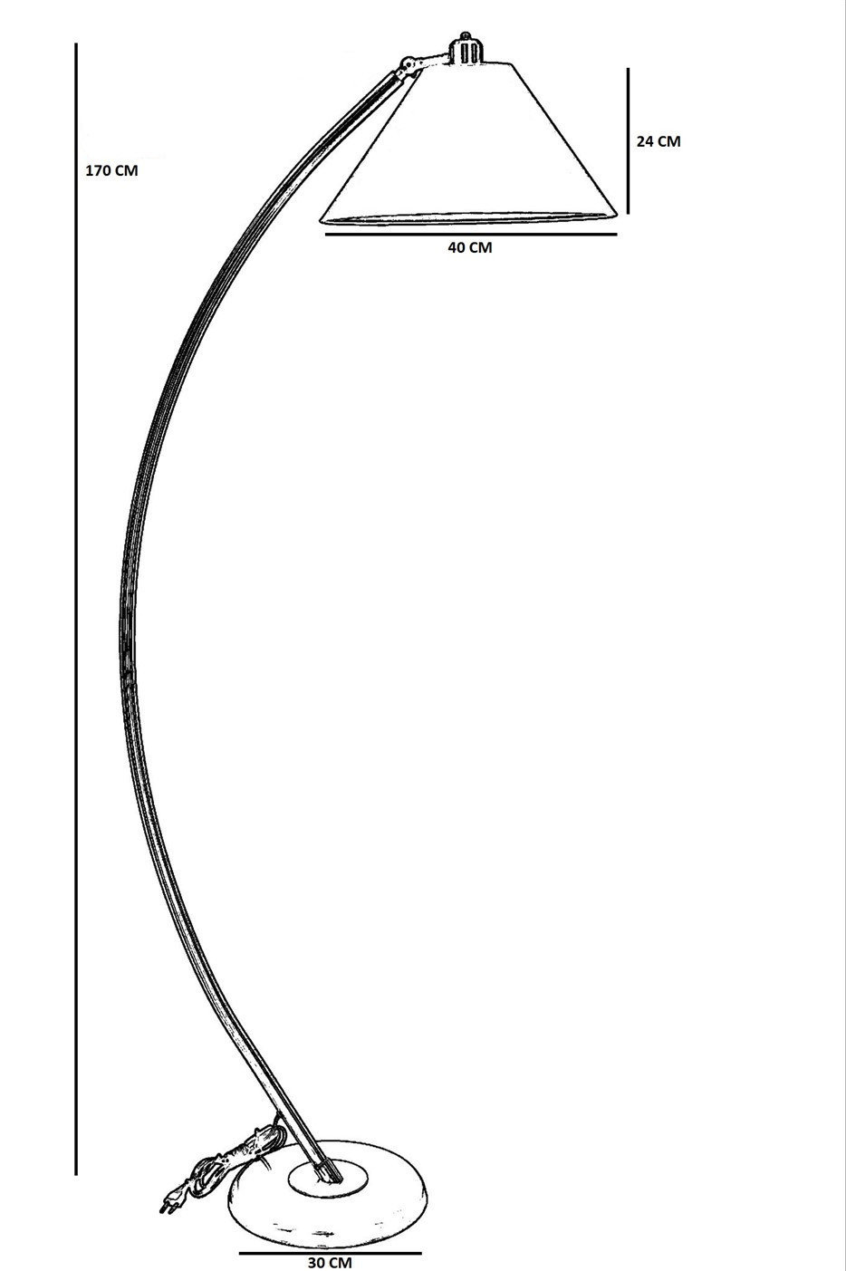 Opviq LumoScandi Elevate Floor Lamp | Opviq