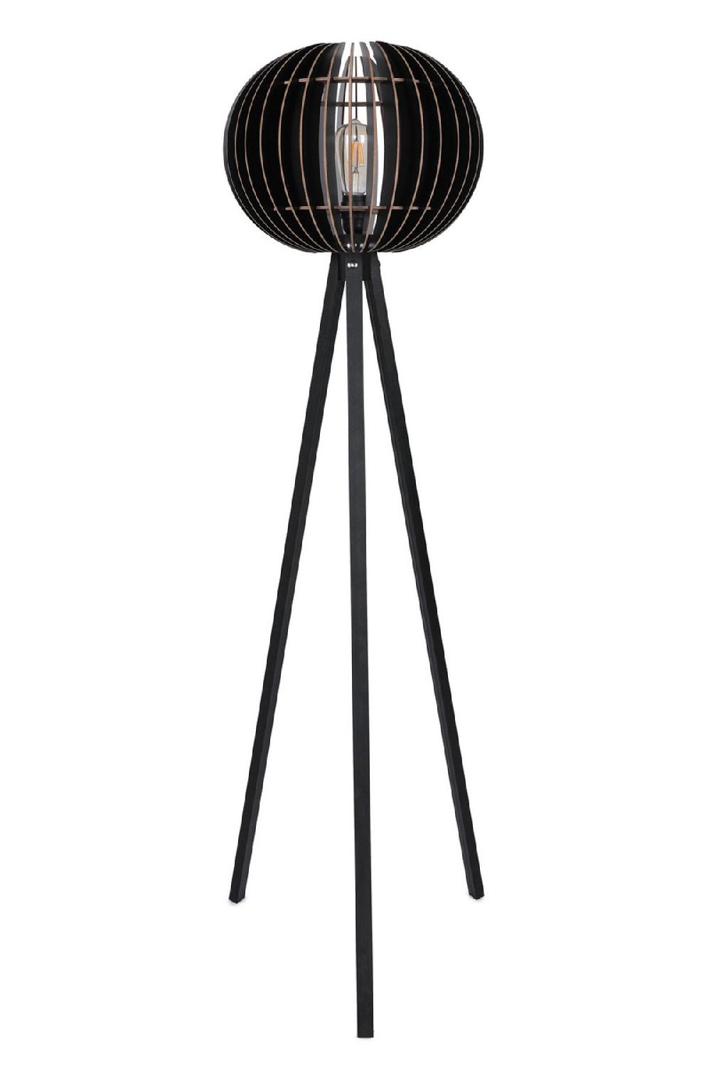 Opviq Lumoscape Black Industrial Floor Lamp | Opviq