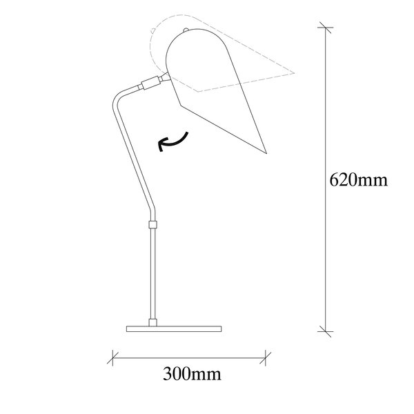 Opviq LumoScape Noir: The Modern Metal Lamp | Opviq