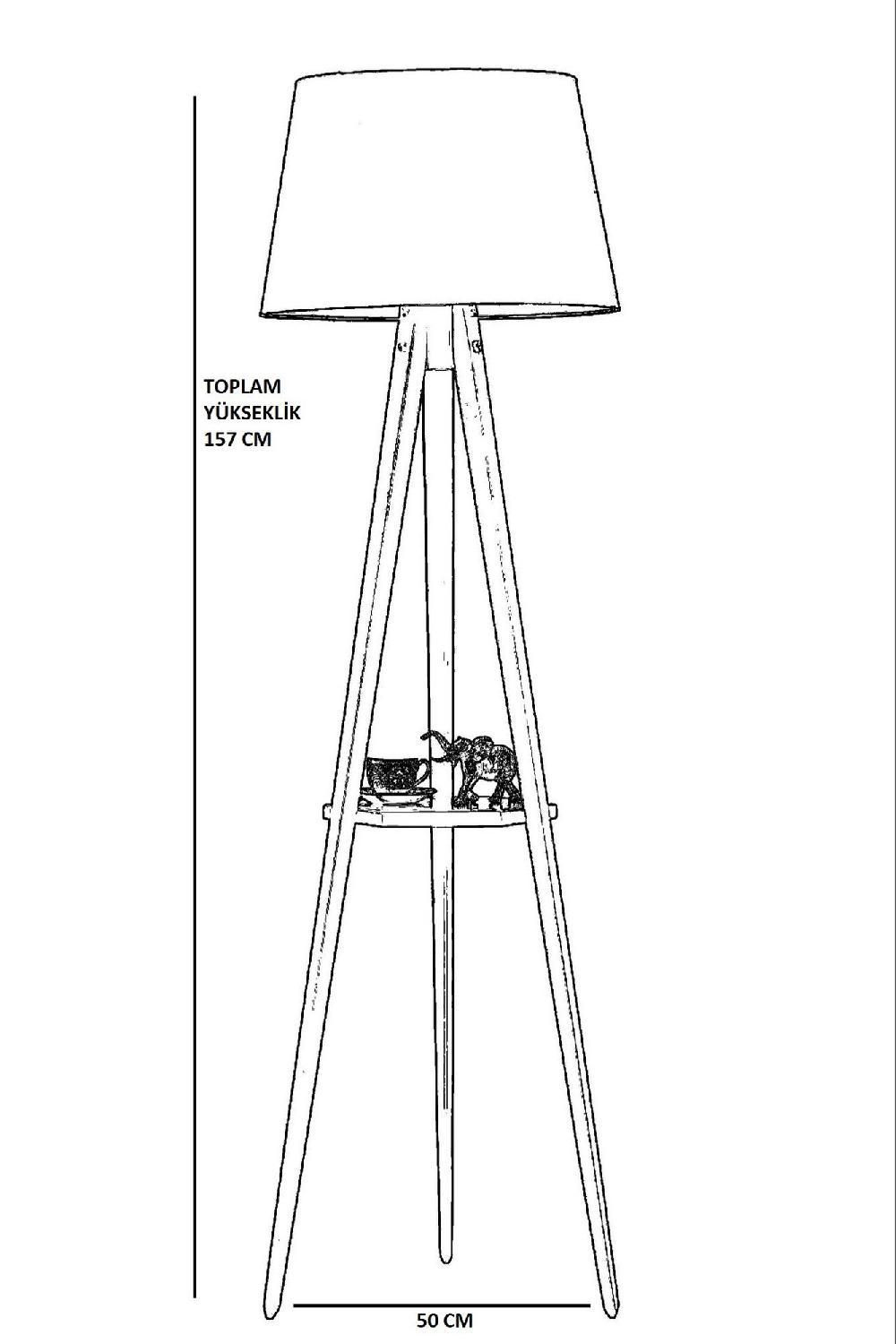 Opviq Lumoscape OakGlow Floor Lamp | Opviq