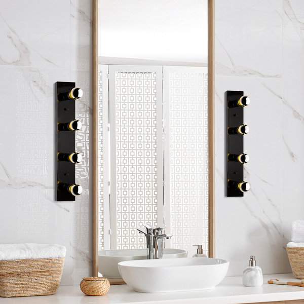 Opviq Lumosculpt Black Metal Wall Sconce | Opviq