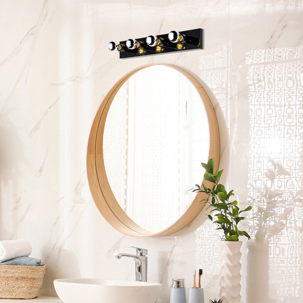 opviq Lumosculpt Black Metal Wall Sconce | Opviq