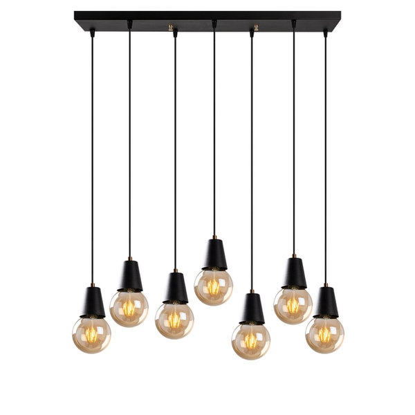 Opviq Lumosfera Black Industrial Chandelier | Opviq