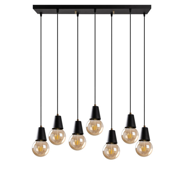 Opviq Lumosfera Black Industrial Chandelier | Opviq