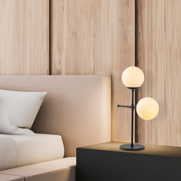 Opviq Lumosfera Black - Modern Luxe Table Lamp | Opviq