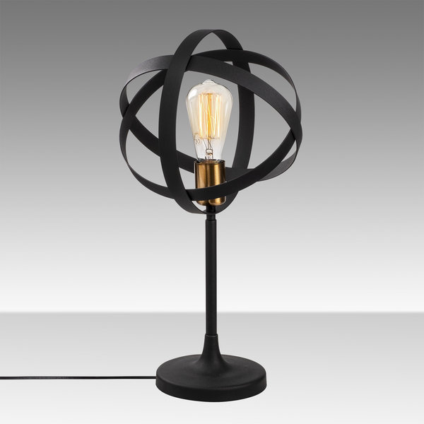 Opviq Lumosfera Noir: Modern Metal Table Lamp | Opviq