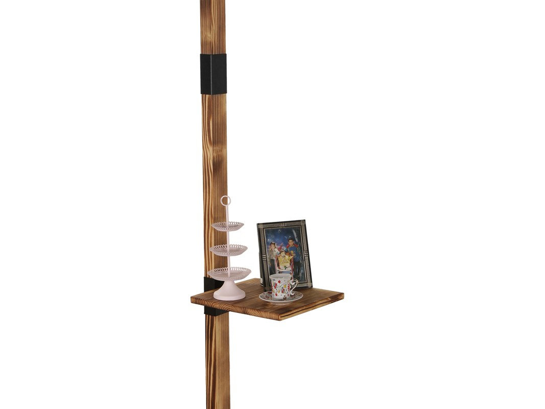 Opviq Lumoshelf Blackwood Floor Lamp 185 Cm | Opviq