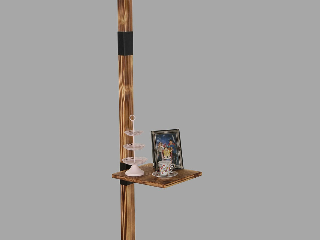 Opviq Lumoshelf Blackwood Floor Lamp 185 Cm | Opviq