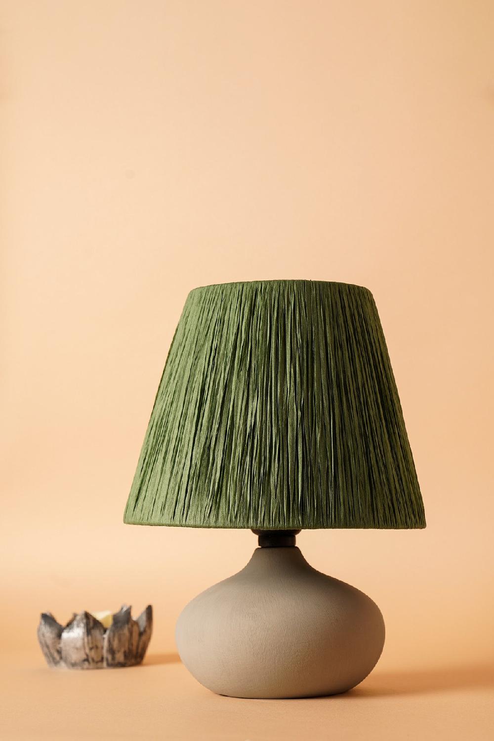 opviq Lumosia Beige CeramiGlow Lamp | Opviq