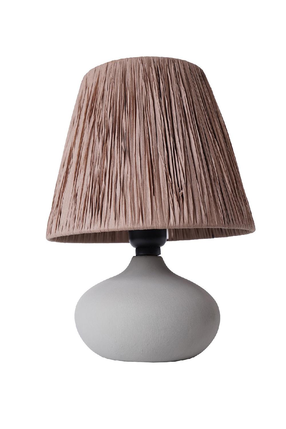Opviq Lumosia Beige CeramiGlow Lamp | Opviq