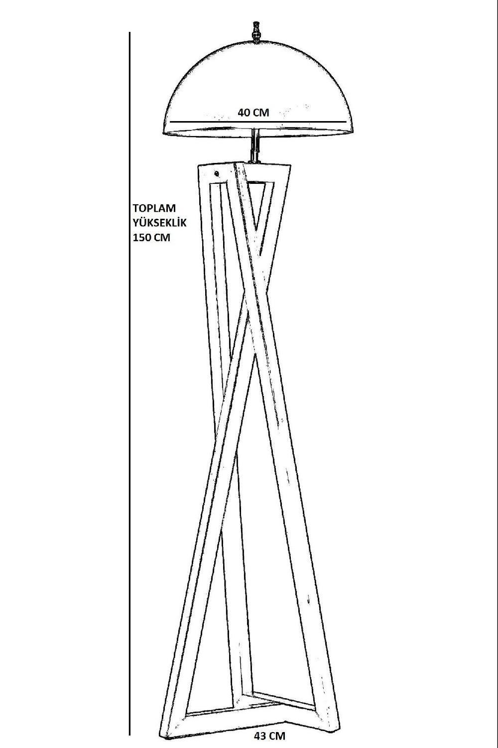 Opviq Lumosol Blackwood Glow Floor Lamp | Opviq