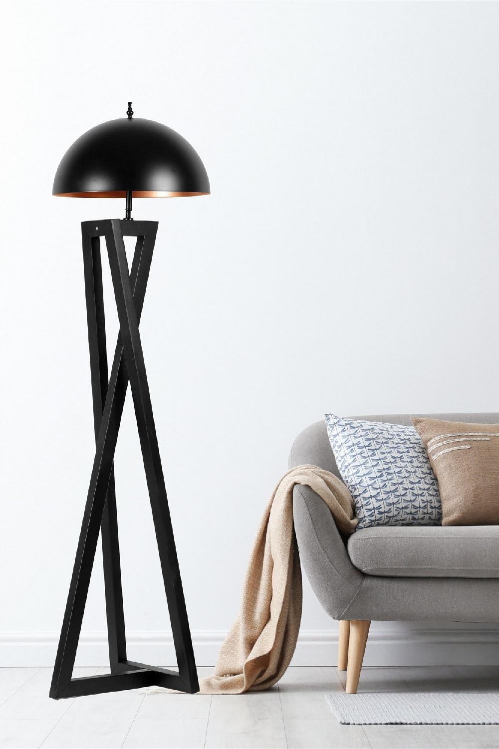 opviq Lumosol Blackwood Glow Floor Lamp | Opviq