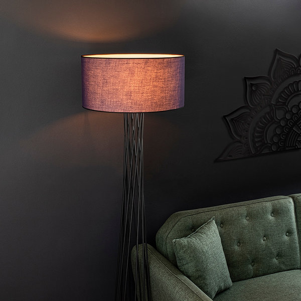 opviq Lumosphere AnthraGlow Floor Lamp | Opviq