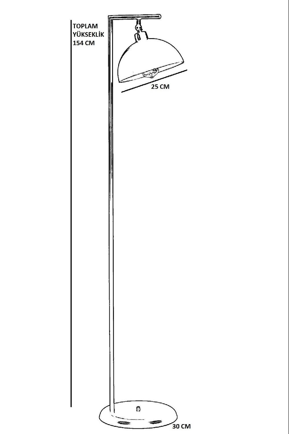 Opviq LumoSphere MetalGlow Floor Lamp | Opviq