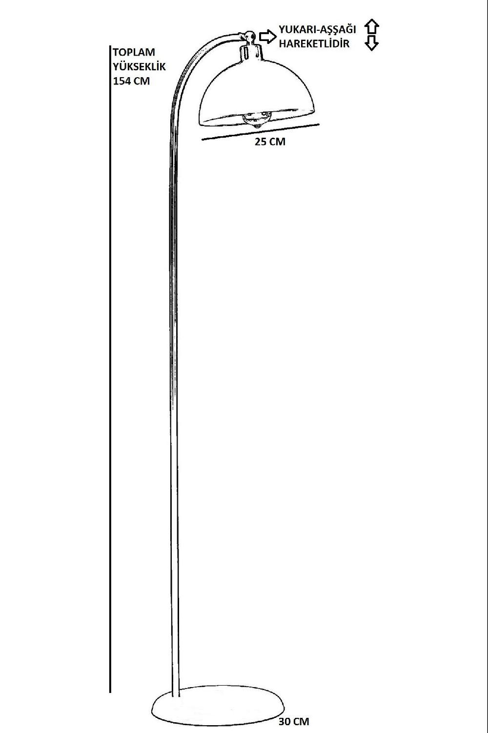 Opviq LumoSphere MetalGlow Floor Lamp | Opviq