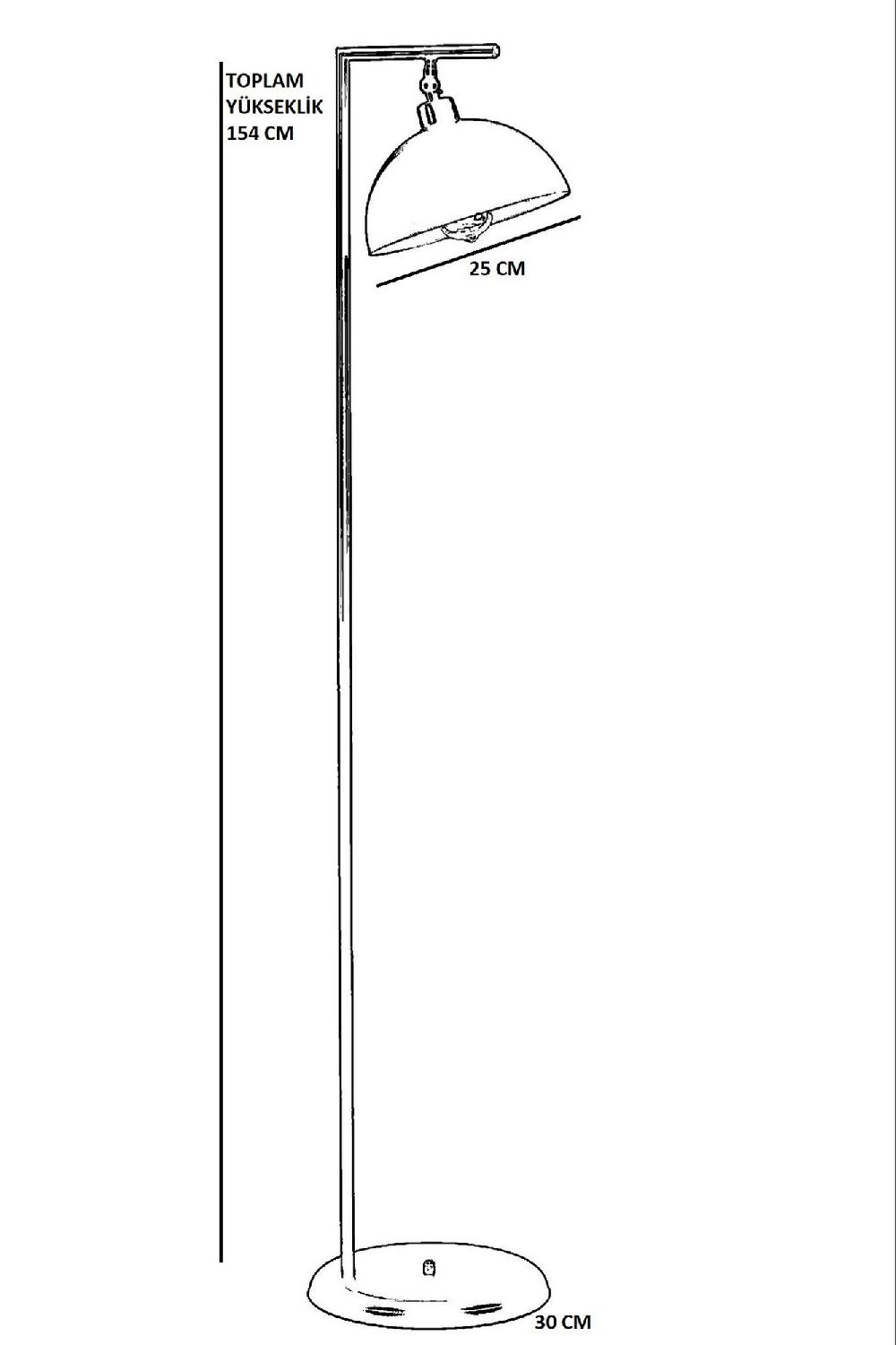 Opviq LumoSphere MetalGlow Floor Lamp | Opviq