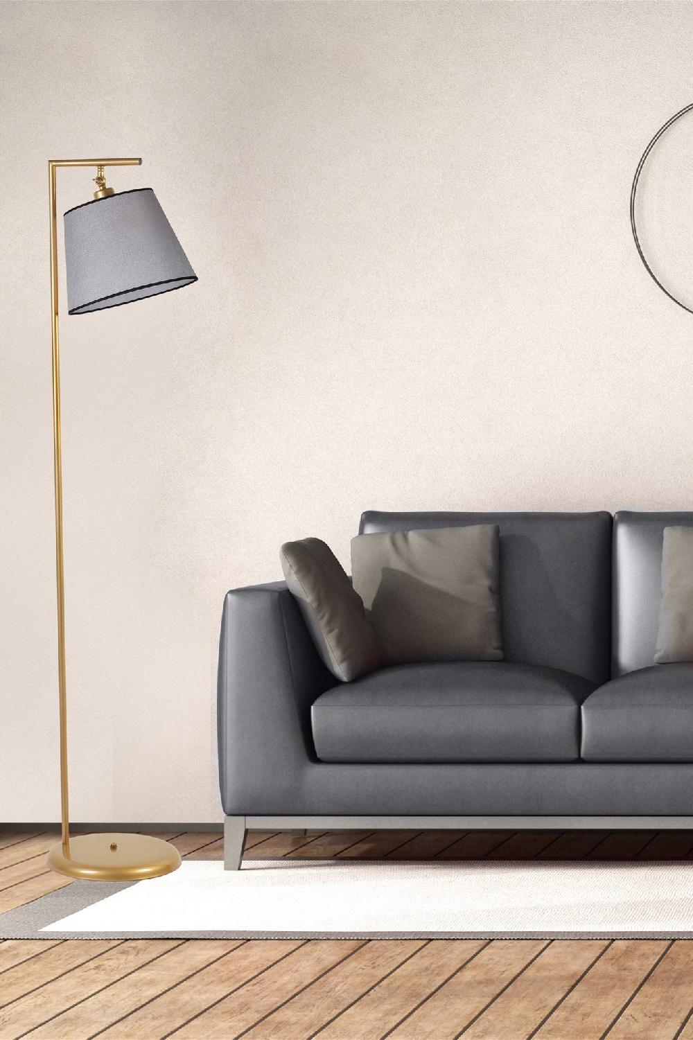 opviq LumoSphere MetalGlow Floor Lamp | Opviq