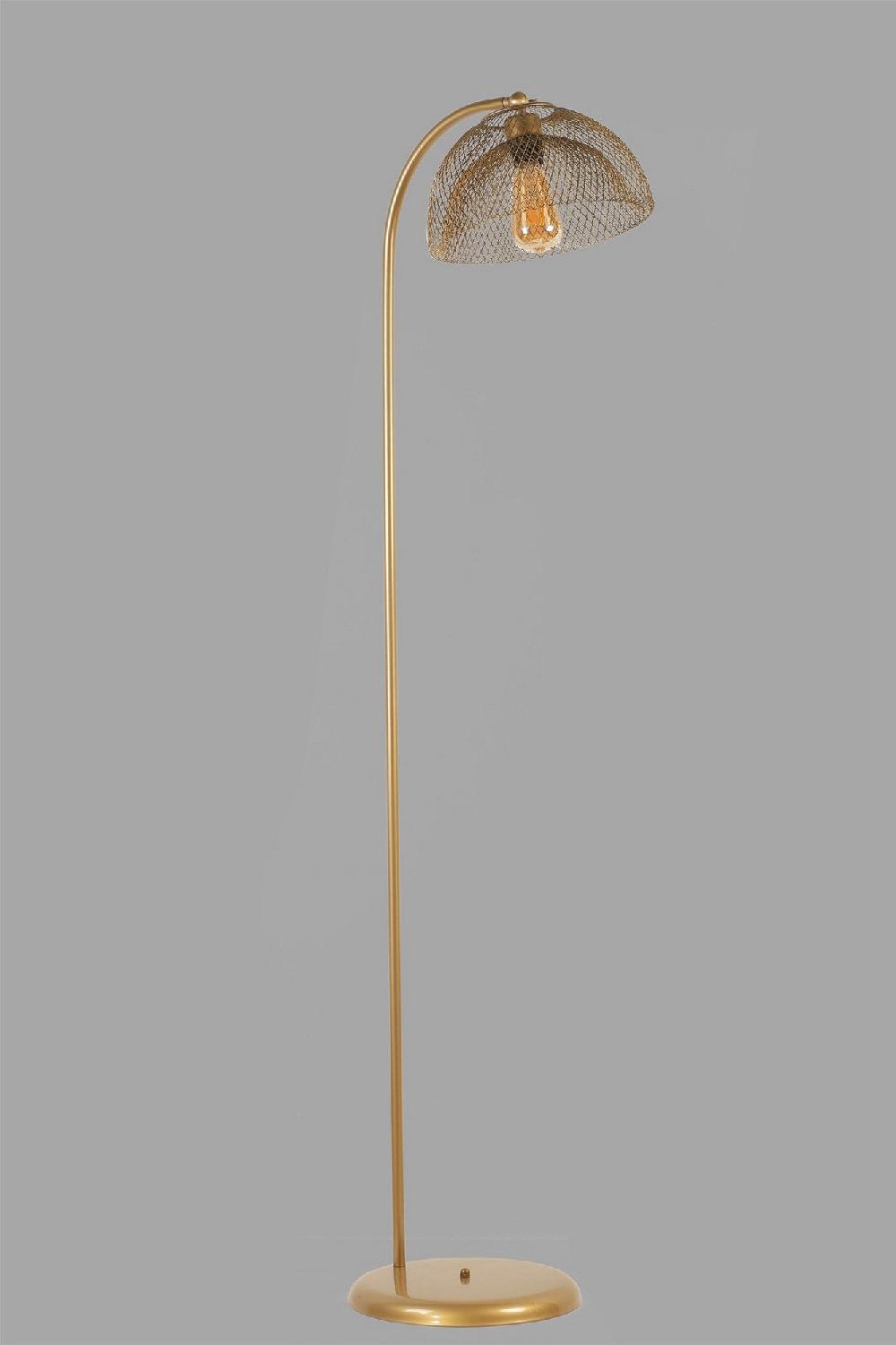 Opviq LumoSphere MetalGlow Floor Lamp | Opviq
