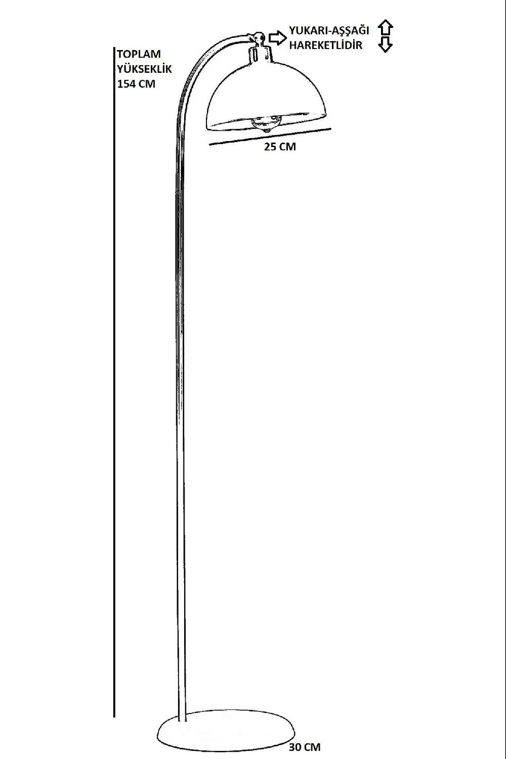 Opviq LumoSphere MetalGlow Floor Lamp | Opviq