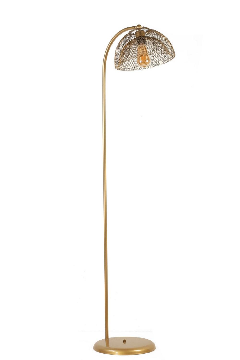 opviq LumoSphere MetalGlow Floor Lamp | Opviq