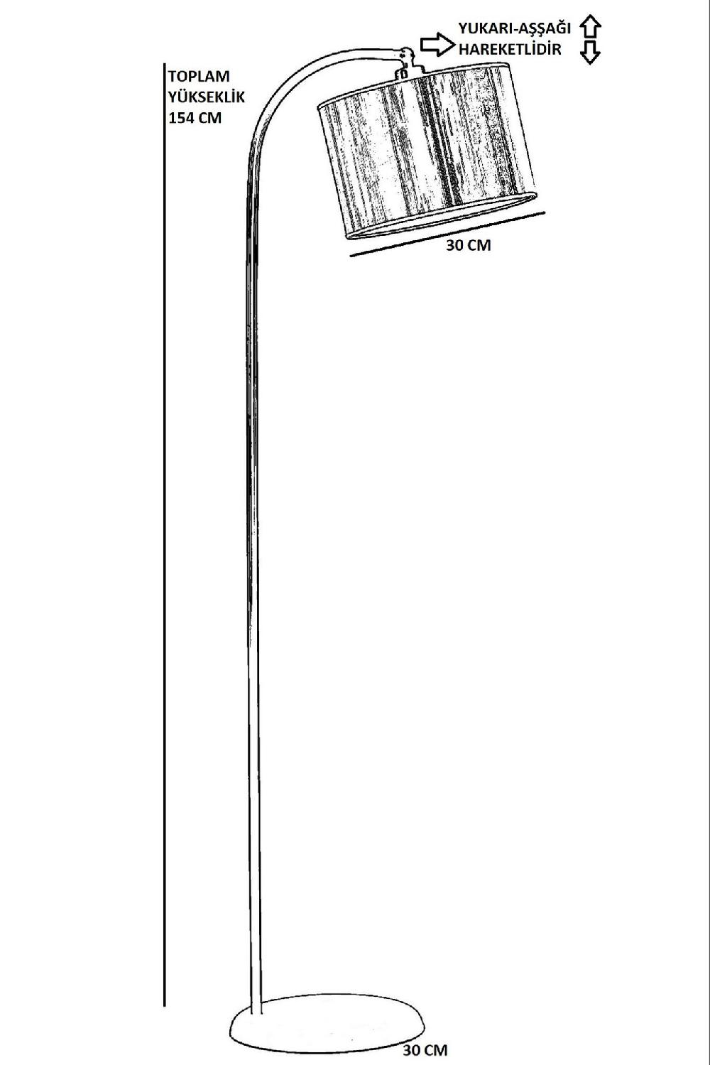 Opviq LumoSphere MetalGlow Floor Lamp | Opviq