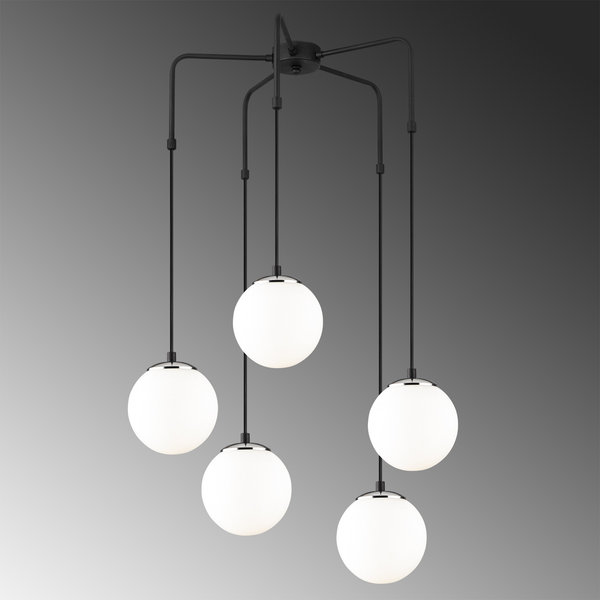 Opviq Lumosphere Noir & Blanc Chandelier | Opviq