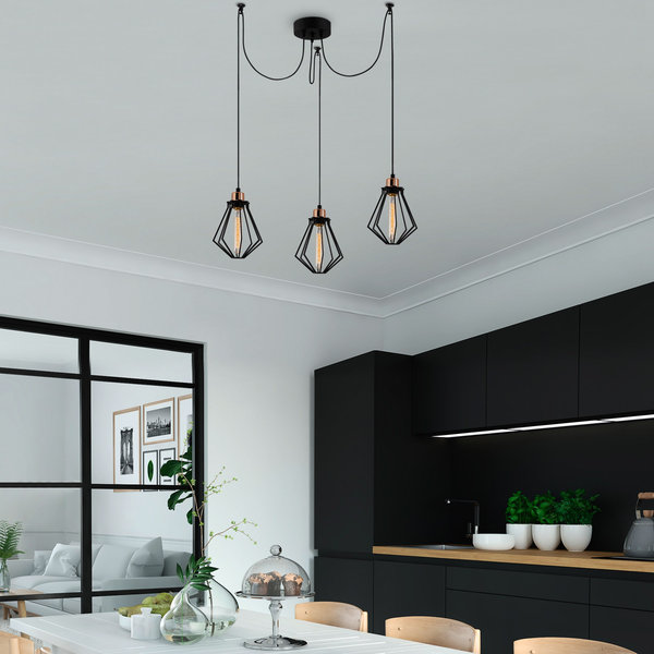 opviq Lumosphere Noir Chandelier | Opviq