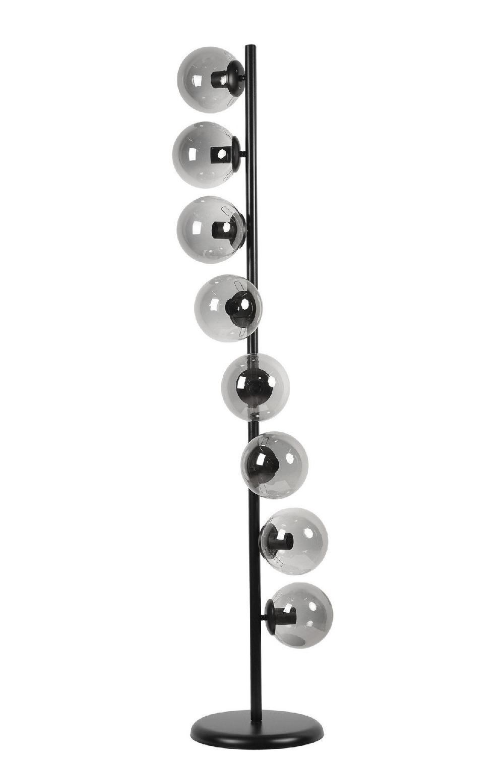 Opviq LumoSphere White Metal Floor Radiance | Opviq