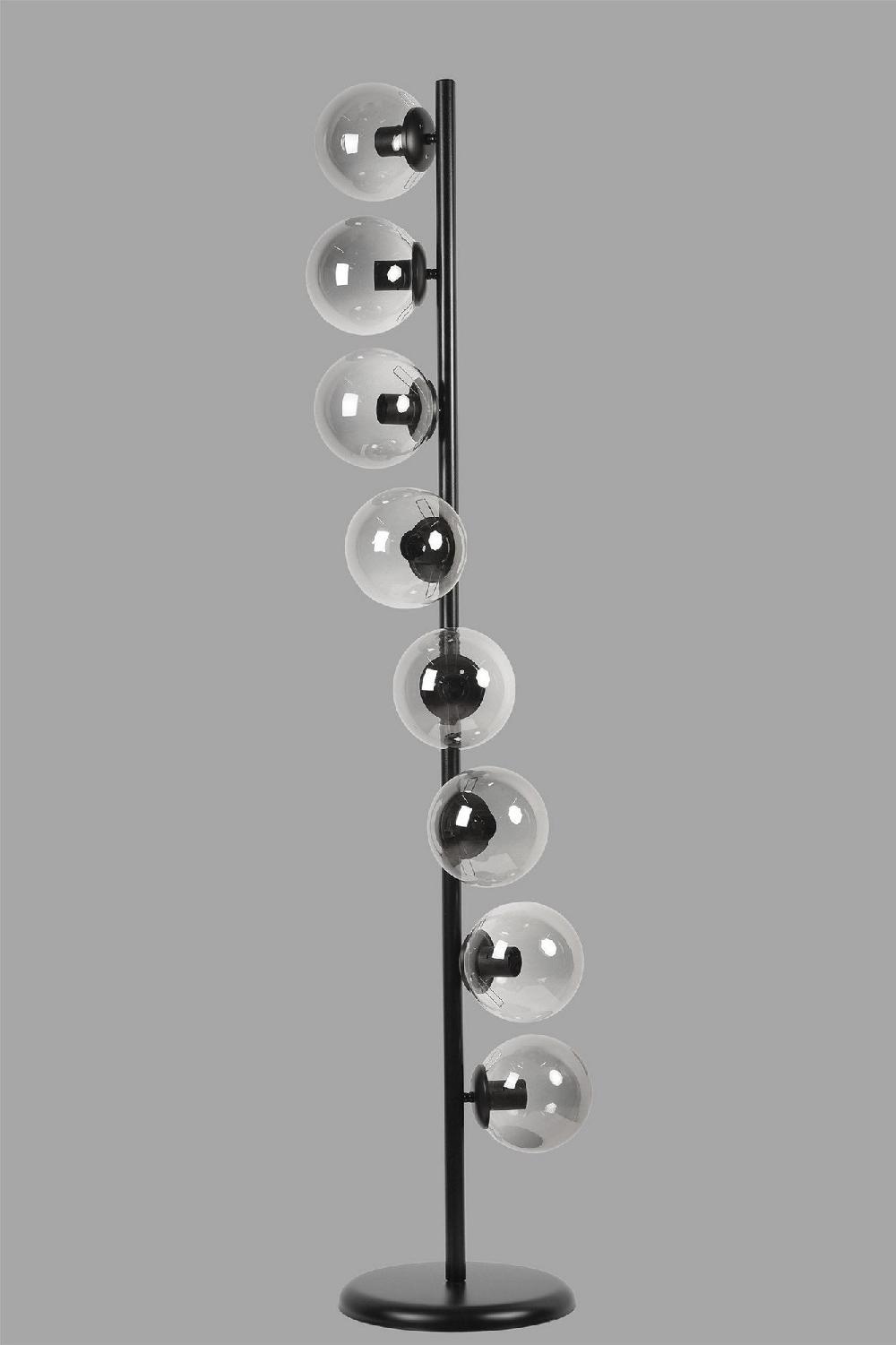 Opviq LumoSphere White Metal Floor Radiance | Opviq