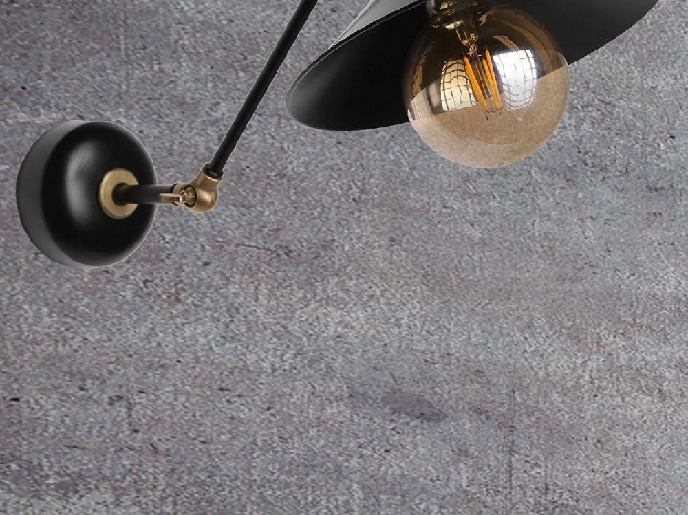 opviq Lumoswirl Black: Nordic Glam Wall Light | Opviq