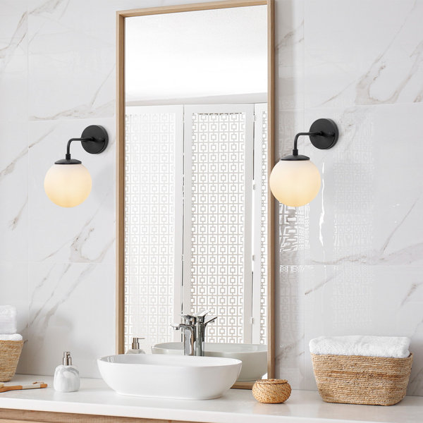 Opviq LumoVibe NoirCream Wall Sconce | Opviq