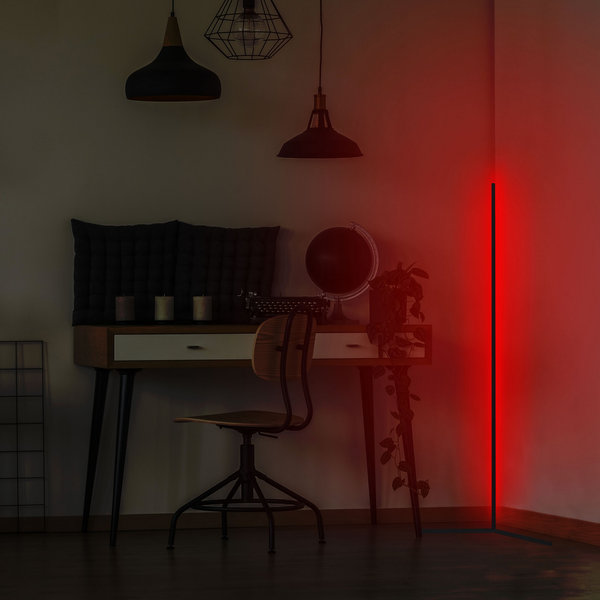 Opviq LumoVibe: Radiant Red Elegance Lamp | Opviq