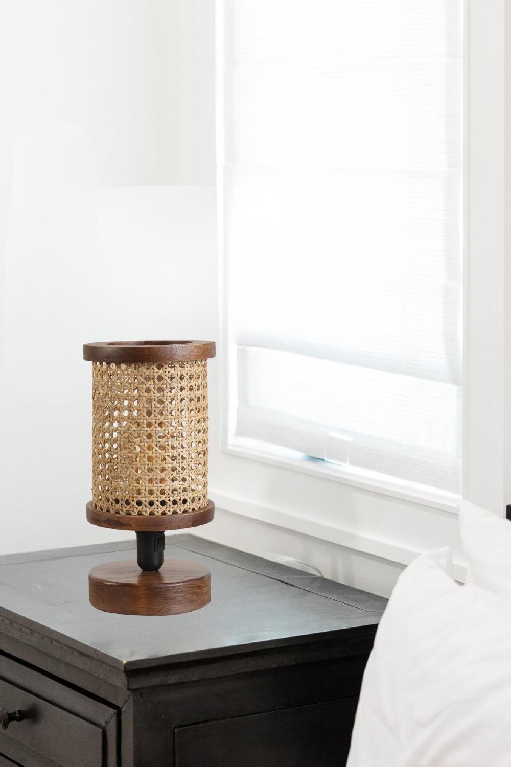 Opviq LumoWalnut Radiance Lamp | Opviq