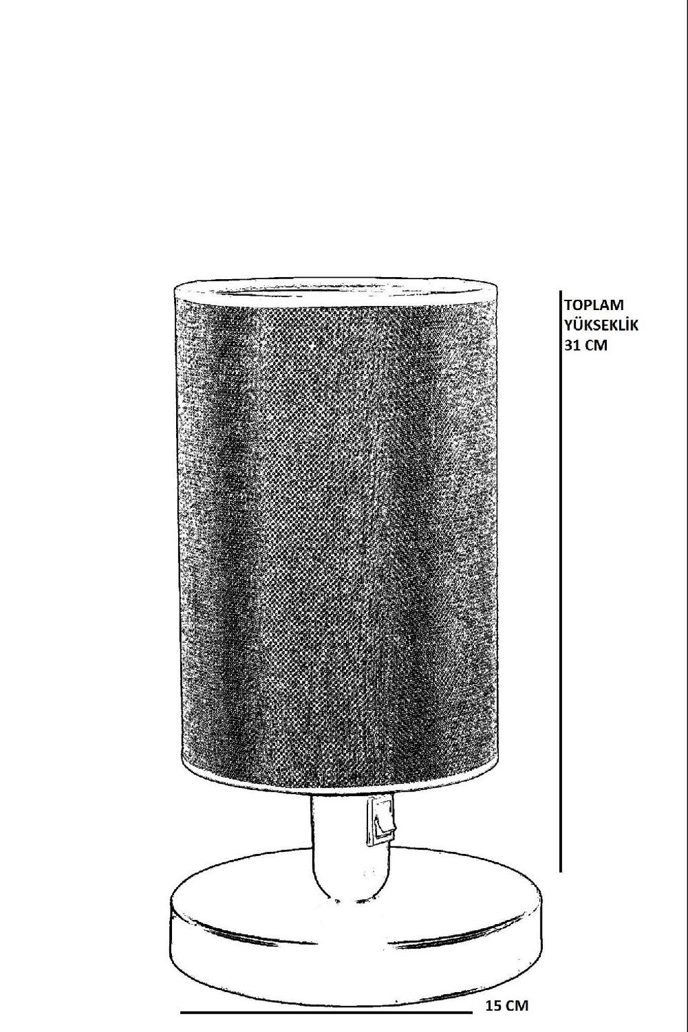 Opviq LumoWick Elegance Table Lamp | Opviq