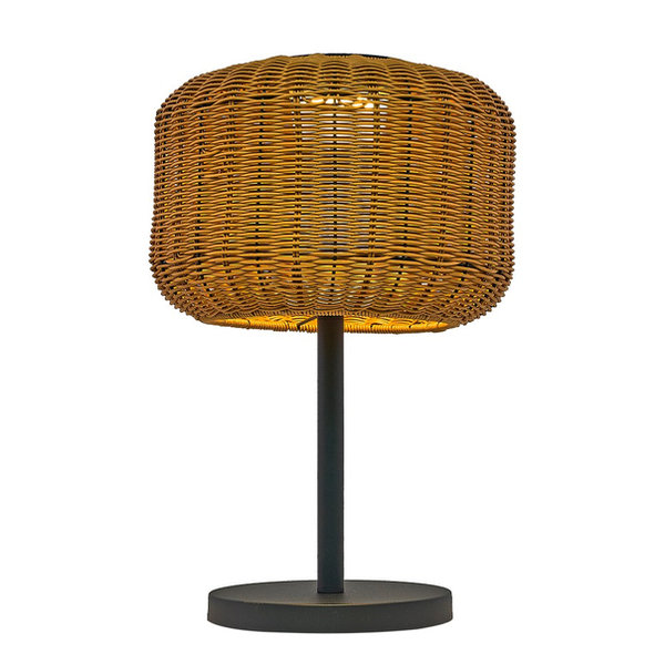 Opviq LumoWick Solar Basket Lamp 3000K Glow | Opviq