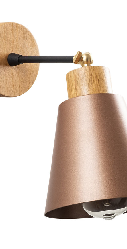 Opviq LustraCopper: Industrial Glow Wall Lamp | Opviq