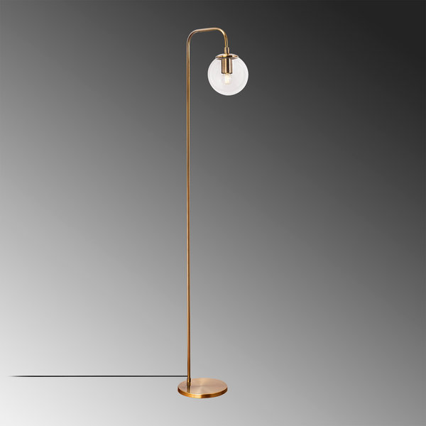 Opviq LustraGlow Copper Elegance Floor Lamp | Opviq