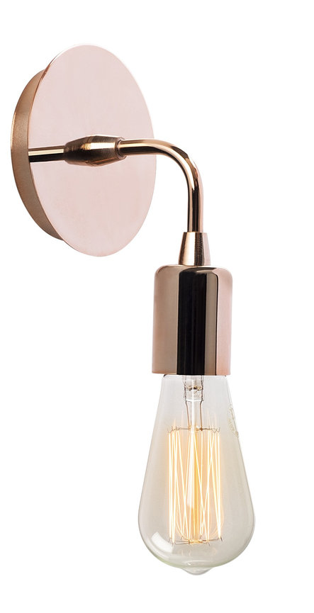 Opviq LustraGlow Copper Elegance Wall Lamp | Opviq