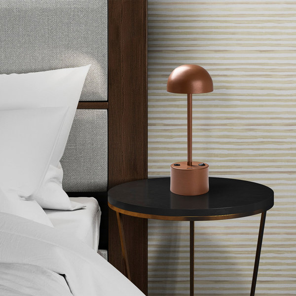 Opviq LustraGlow Copper Essence Lamp | Opviq