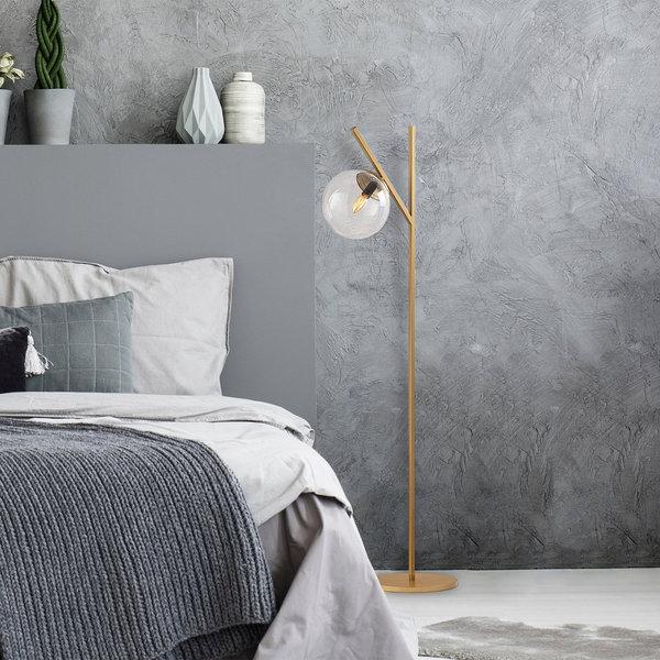 Opviq LustraGlow Copper Luxe Floor Lamp | Opviq