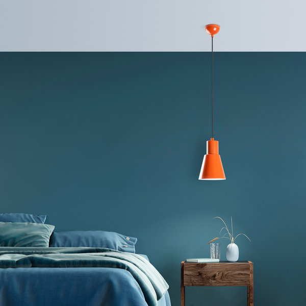 opviq LustraGlow Orange Elegance Chandelier | Opviq