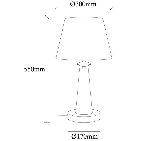 Opviq LustraLoom Antique Glow Table Lamp | Opviq