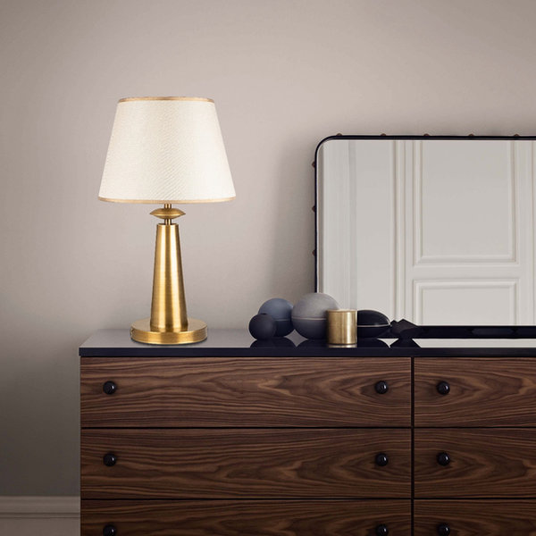 opviq LustraLoom Antique Glow Table Lamp | Opviq